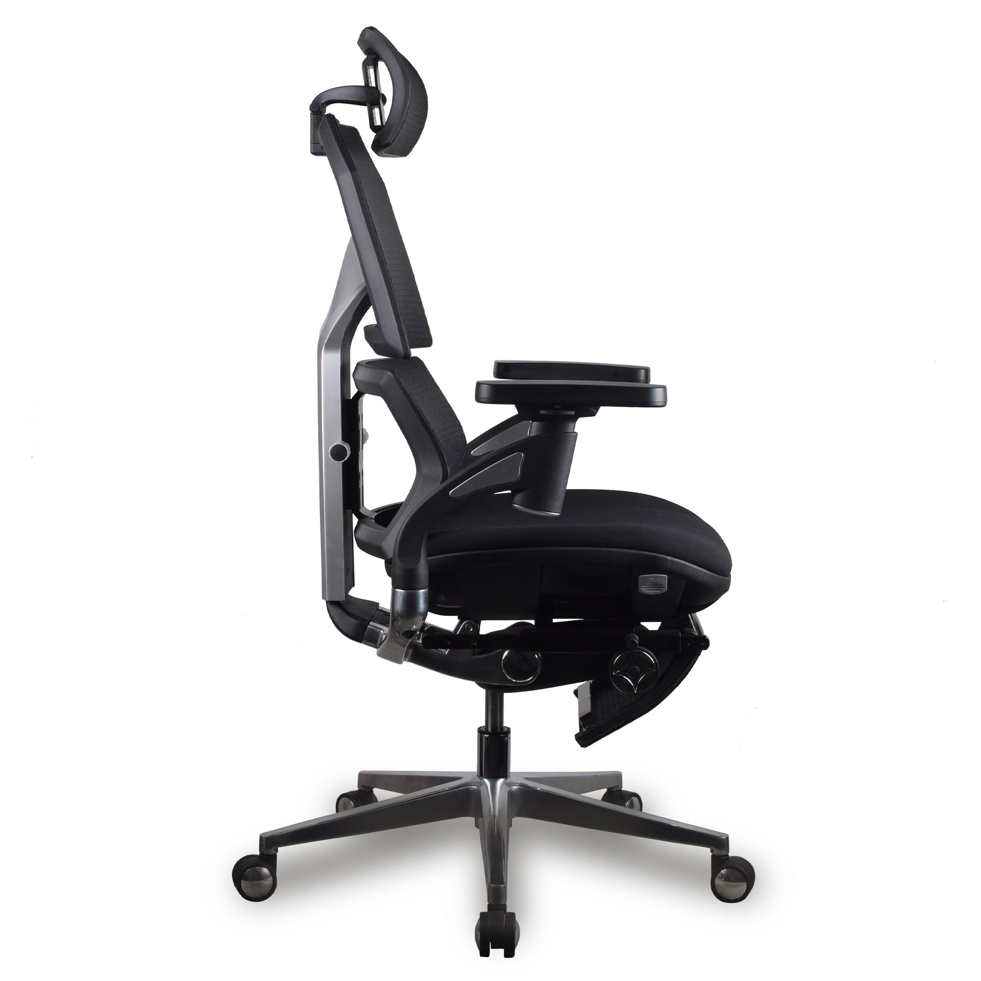 chaise ergonomique gamer AURA KQUEO mousse et maille noire