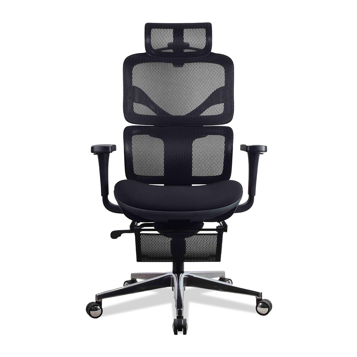 chaise de bureau ergonomique noire TERRANA KQUEO