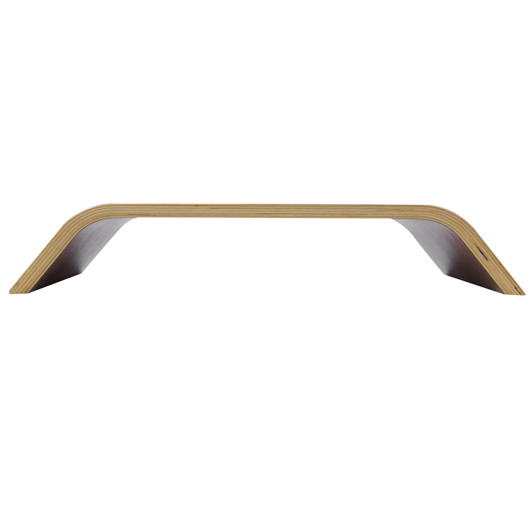 Tablette support d'écran coloris bois foncé BRIDGE