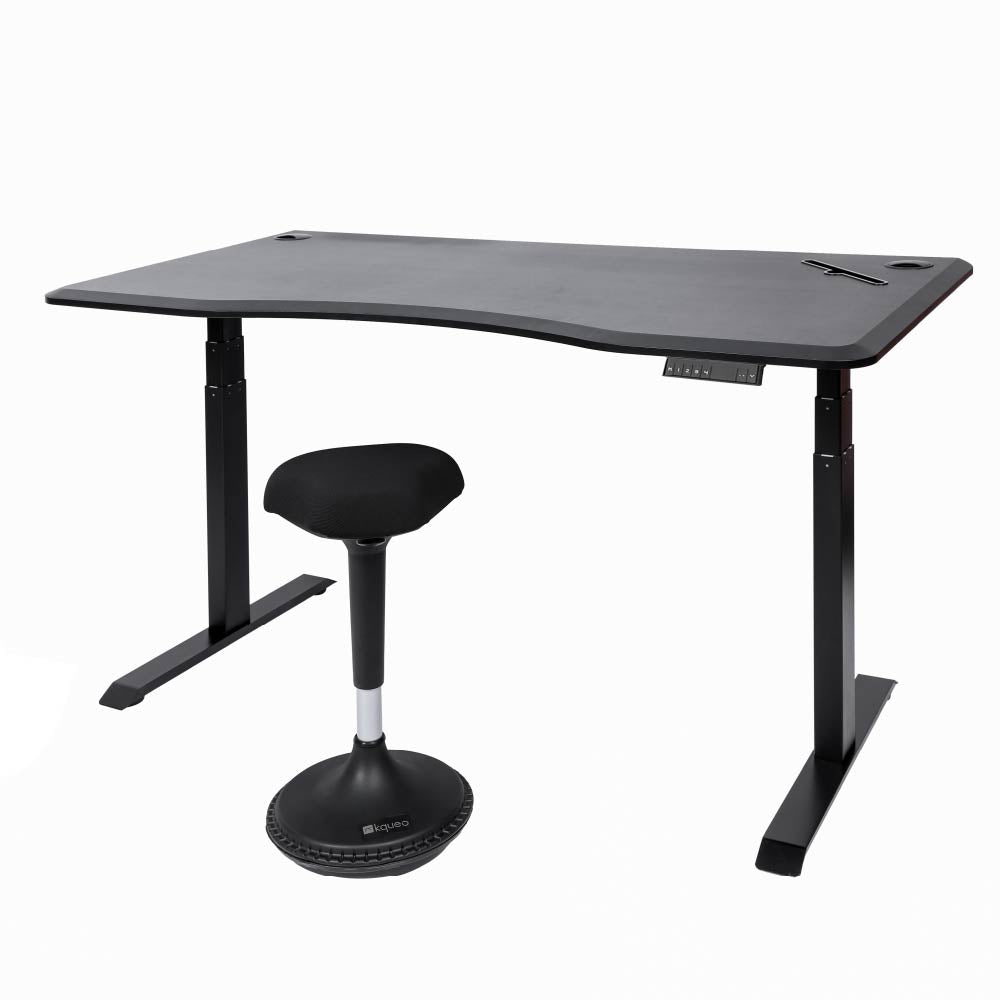 bureau et siège assis debout KQUEO