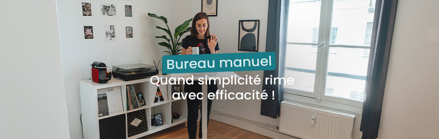 La fiabilité d’un bureau manuel réglable en hauteur : quand simplicité rime avec efficacité