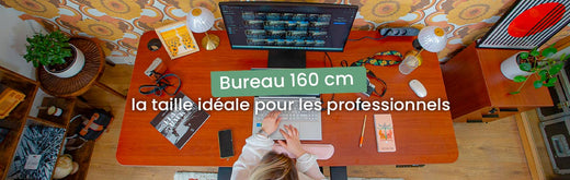 Bureau 160 cm : la taille idéale pour les professionnels