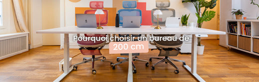 La grandeur au service de la productivité : pourquoi choisir un bureau de 200cm ?