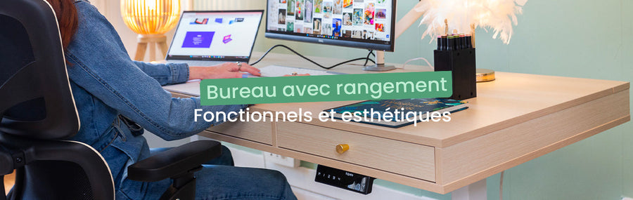Bureaux avec rangement : fonctionnels et esthétiques