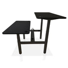 Bureau assis debout DUO KQUEO noir