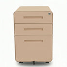 caisson en métal 3 tiroirs beige KQUEO