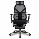 chaise ergonomique gamer AURA KQUEO mousse et maille noire