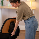 Coussins en mousse haute densité et tissu déperlant de la chaise de bureau dynamique FLOW