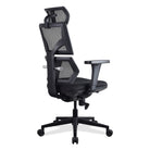 chaise ergonomique ELENA multi réglage noire KQUEO