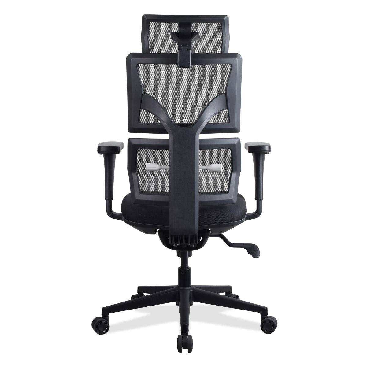 chaise ergonomique ELENA multi réglage noire KQUEO