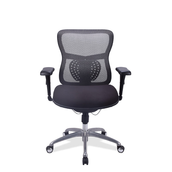 Chaise ergonomique de bureau - CLARA en mousse et maille
