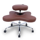 chaise assis genoux ZEN marron Kqueo