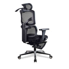 chaise de bureau ergonomique noire TERRANA KQUEO