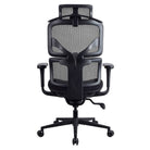 chaise de bureau ergonomique noire TERRANA KQUEO