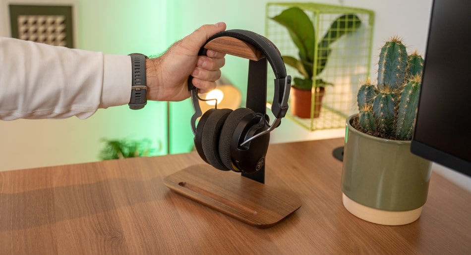 Porte-casque de bureau KQUEO