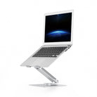 Support ordinateur portable en aluminium réglable en hauteur pour bureau
