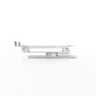 Réhausseur pour ordinateur portable en aluminium pliable, vue latérale