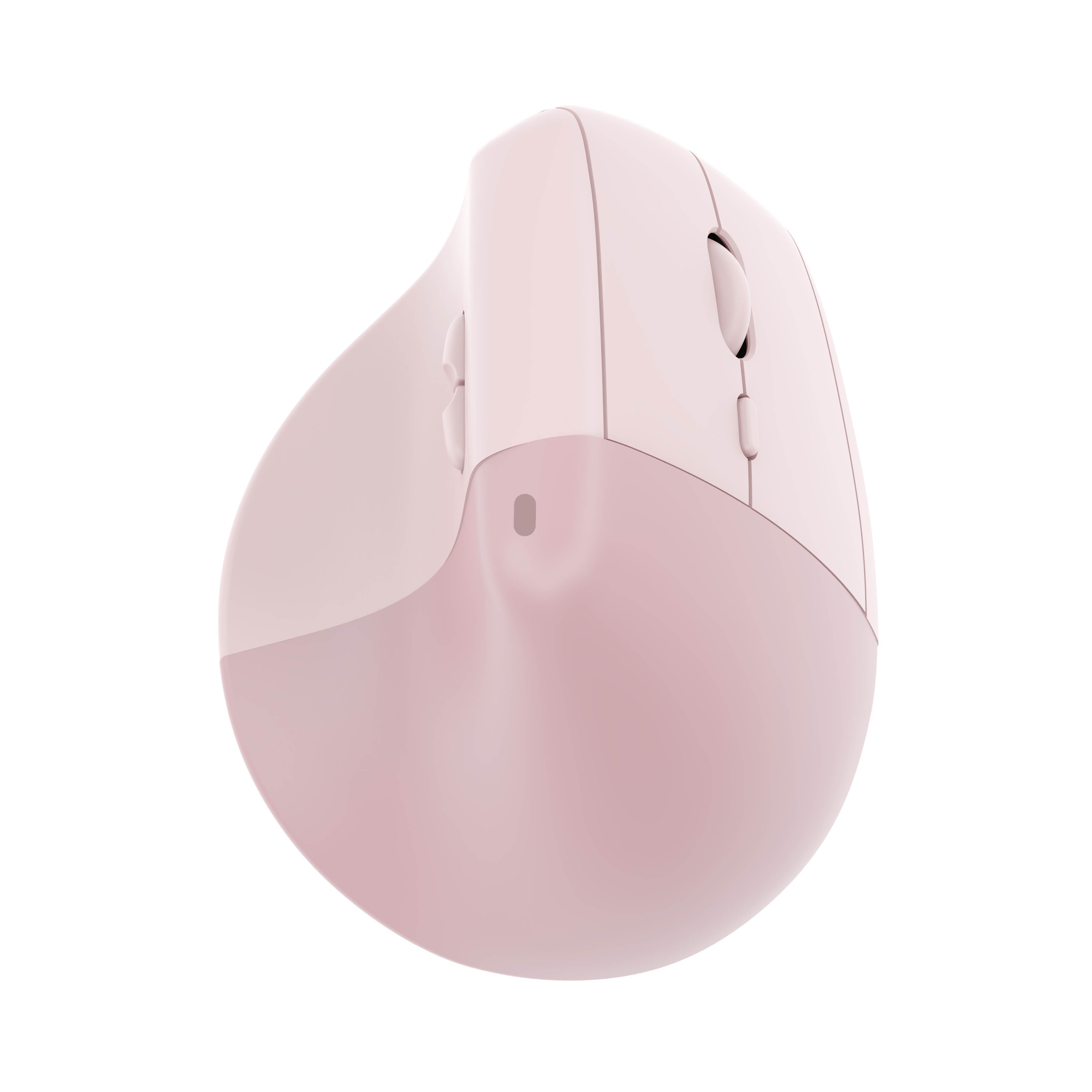 Souris ergonomique verticale rose KQUEO