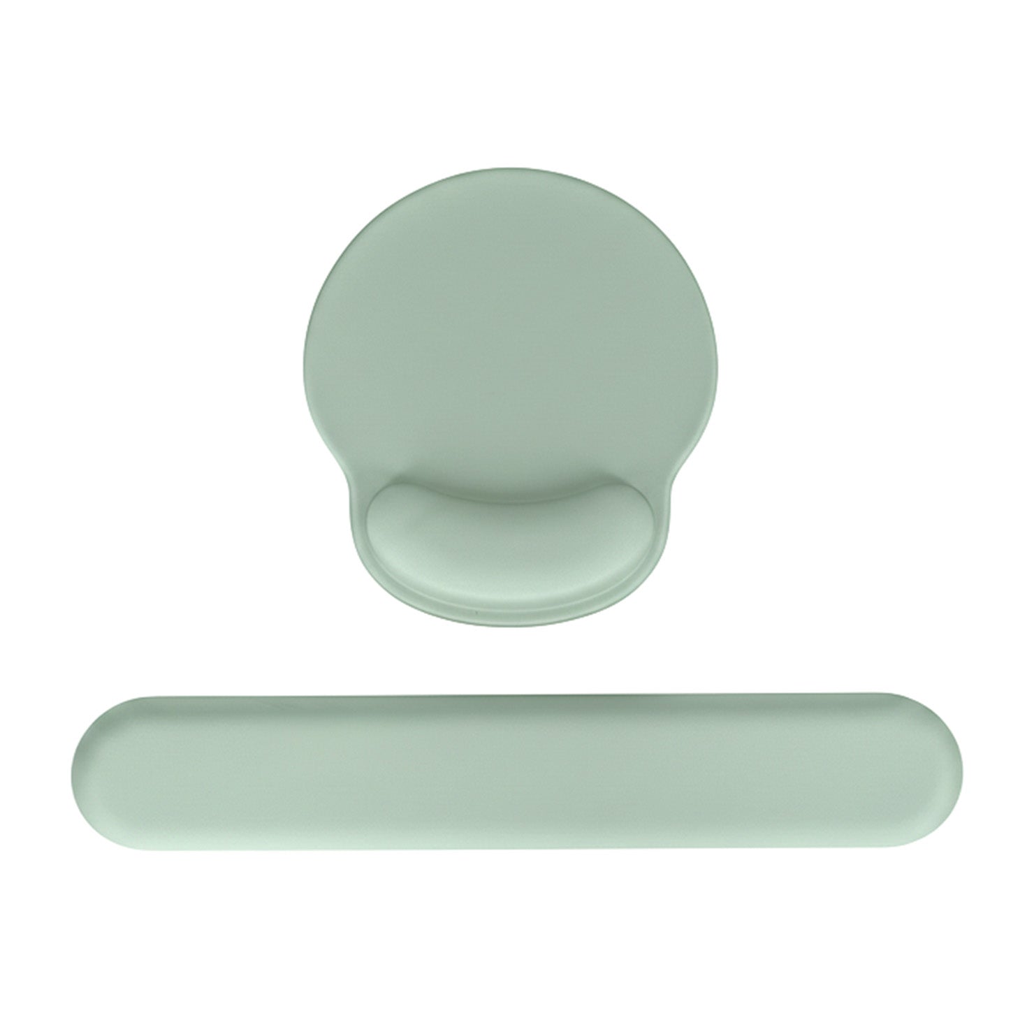 Tapis de souris et repose-poignet vert KQUEO