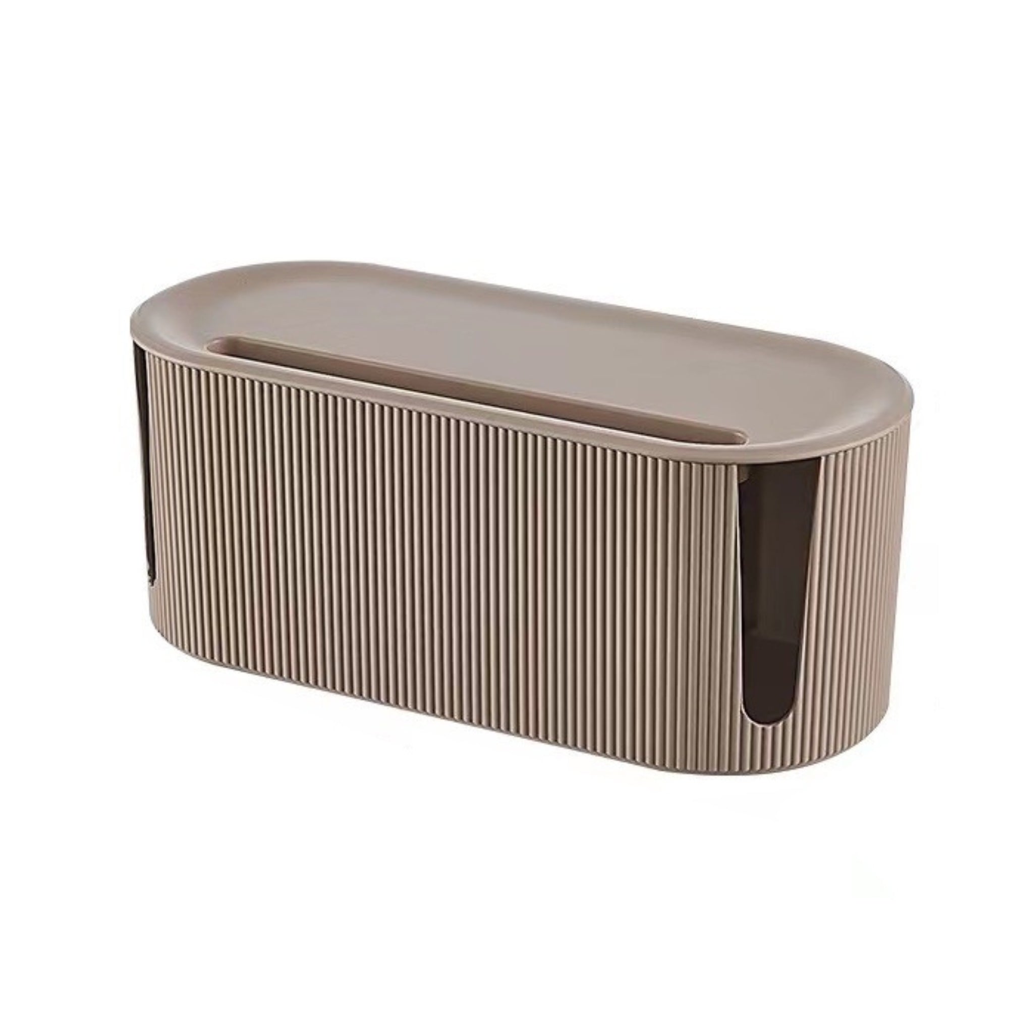 Boîte cache-câbles beige KQUEO