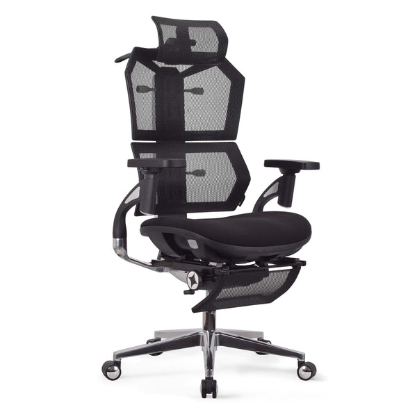 Chaise ergonomique de bureau - VERTEX PREMIUM en mousse et maille