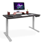bureau debout 2 moteurs DYNAMIC gris noir