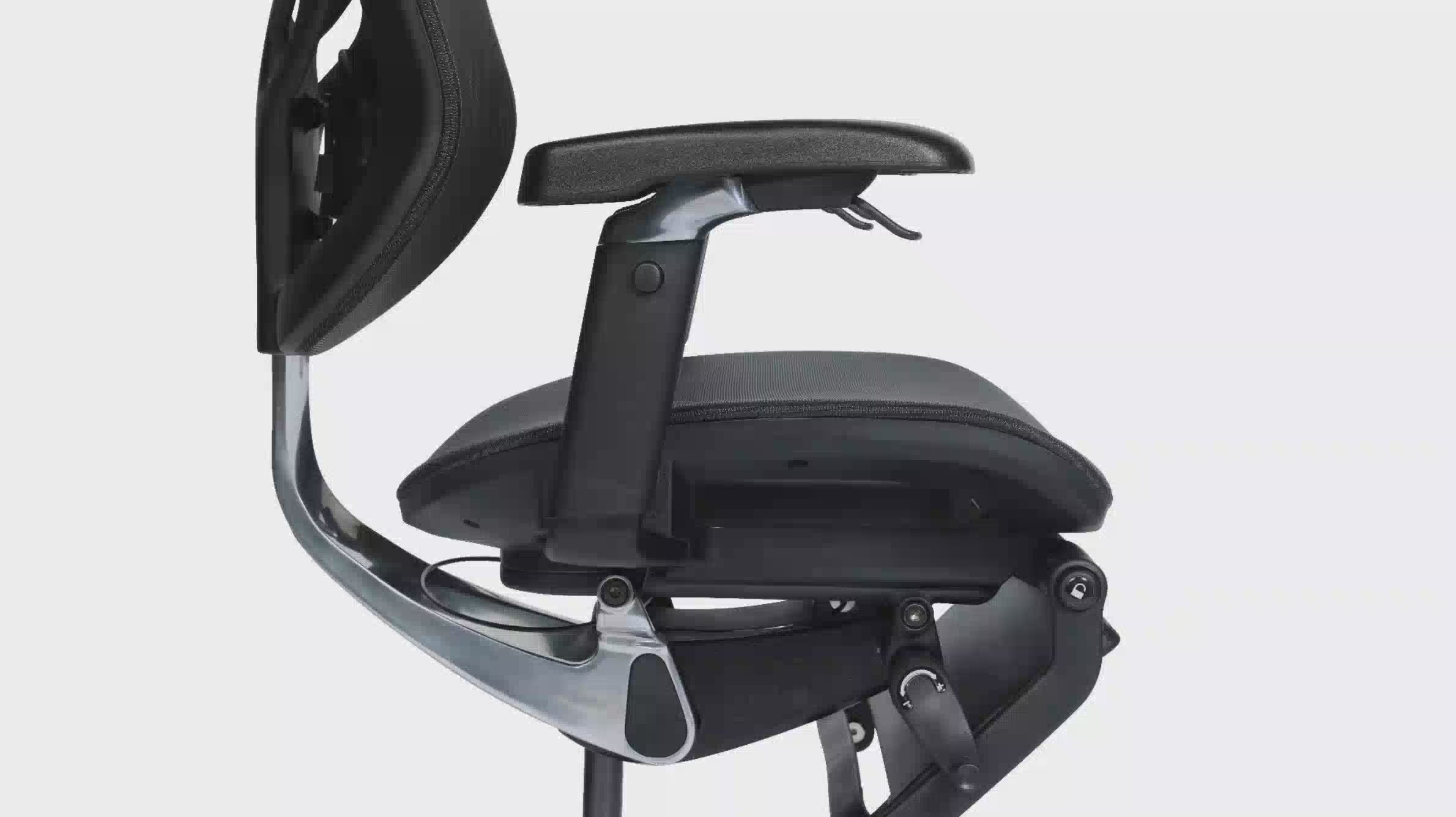 chaise ergonomique NOVA KQUEO accoudoirs
