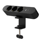 Multiprise à pince et port USB noir