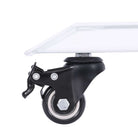 zoom roue noire bureau assis debout KQUEO